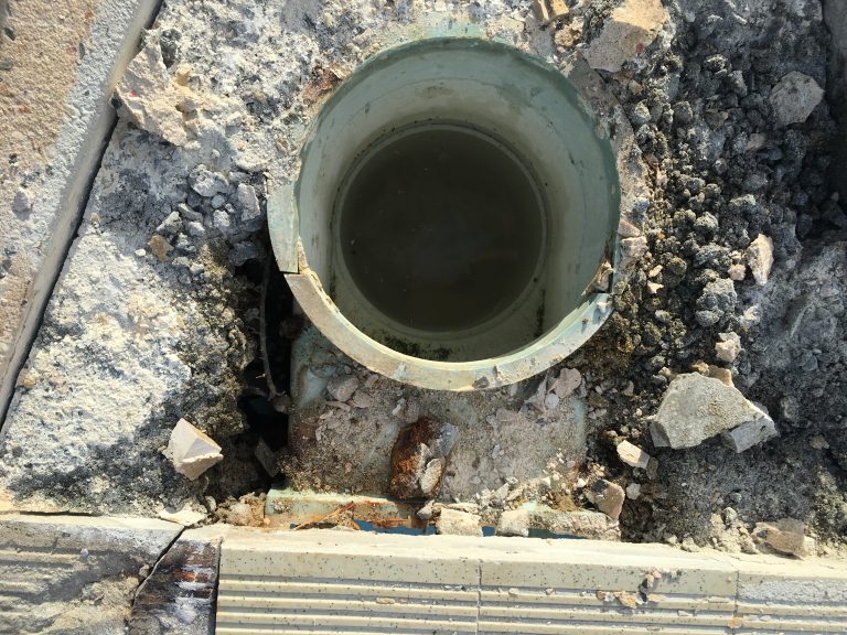 Concrete skimmer repair 2 Pool Repairs Perth WA